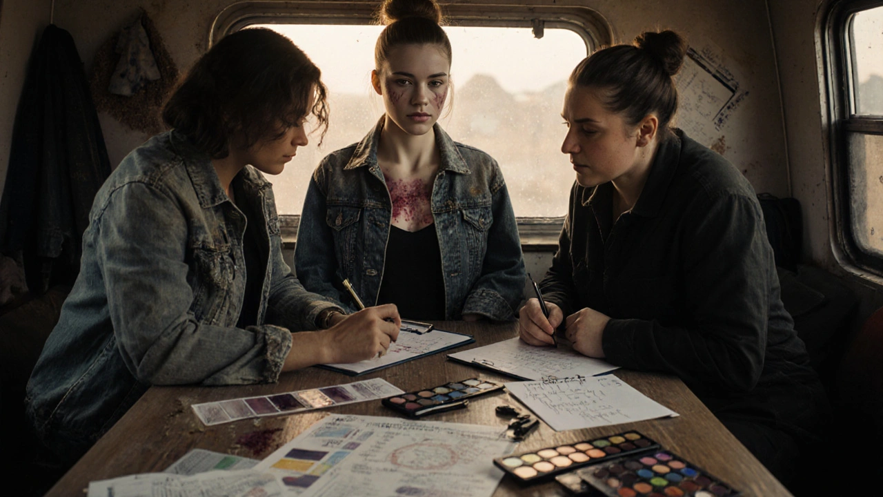 Film Hair, Makeup, and Wardrobe Coordination on Set: How Teams Work Together to Build a Character