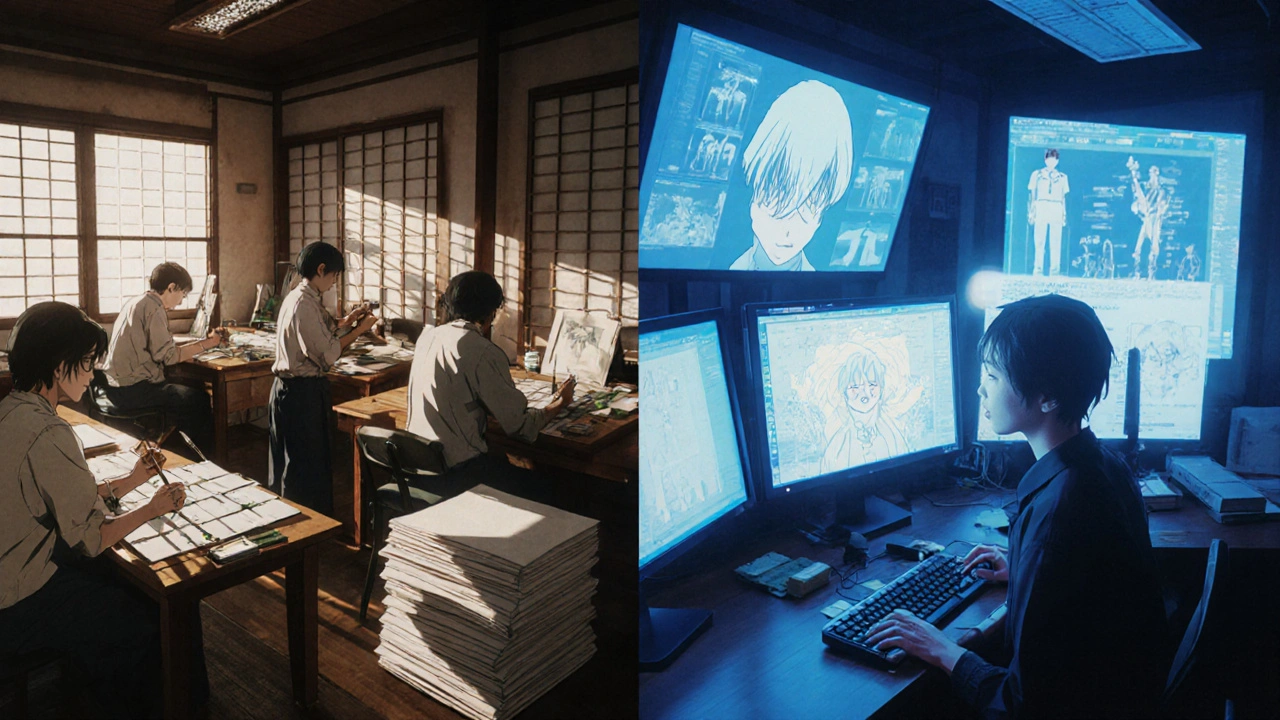 Japanese Animation Industry: How Traditional Anime Evolved into CGI Production