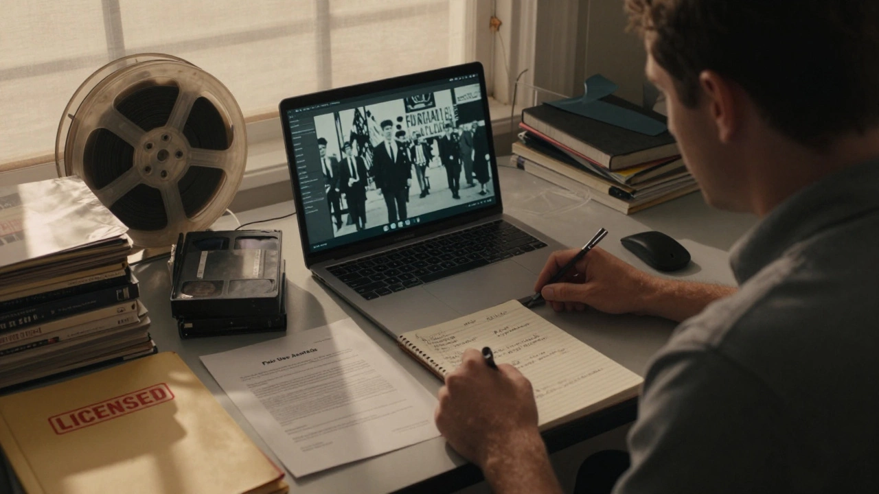 Archival Footage in Documentaries: How to Legally Use Old Videos Without Getting Sued