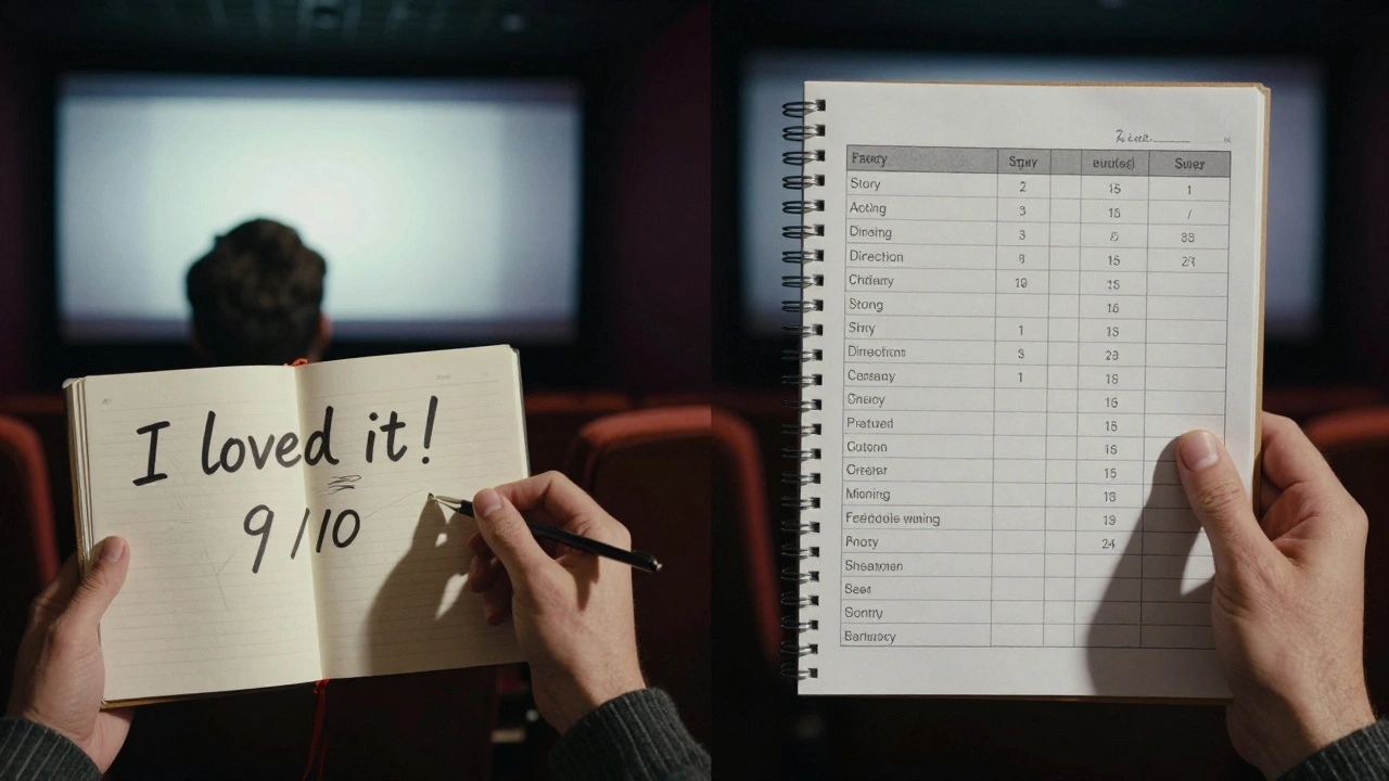 Scoring Systems for Film Reviews: How to Create Consistency in Ratings