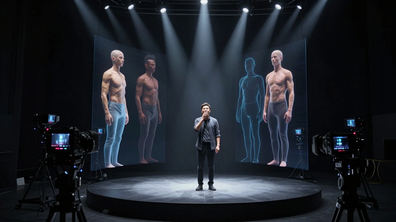 Volumetric Capture and Holographic Performances in Cinema: How Real Actors Become Digital Entities