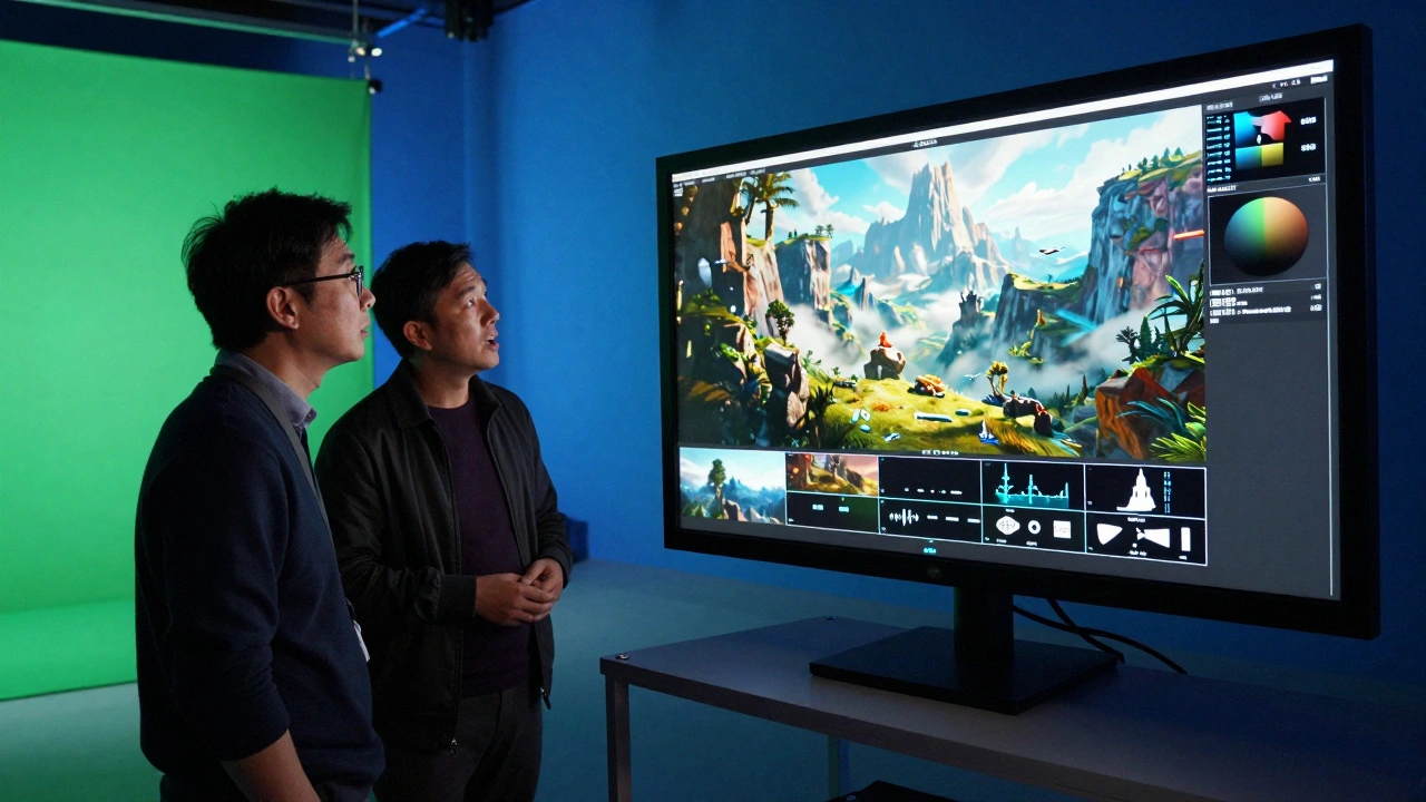 Real-Time Compositing: Using Game Engines for On-Set Film Visualization