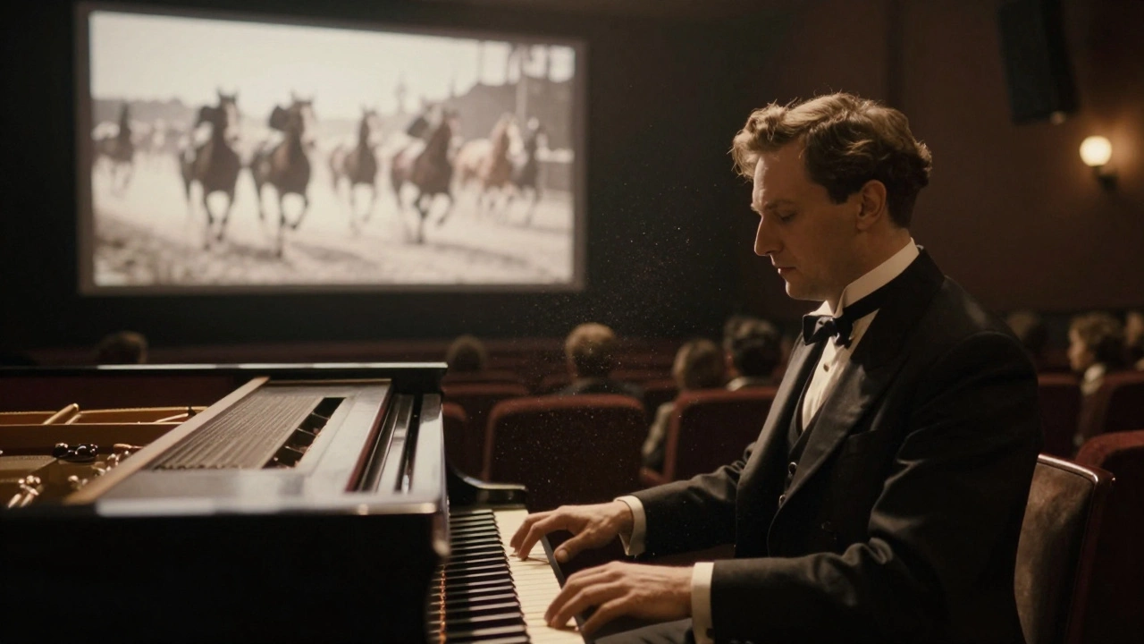 The Evolution of Historical Film Music: From Silent Era to Digital Soundscapes