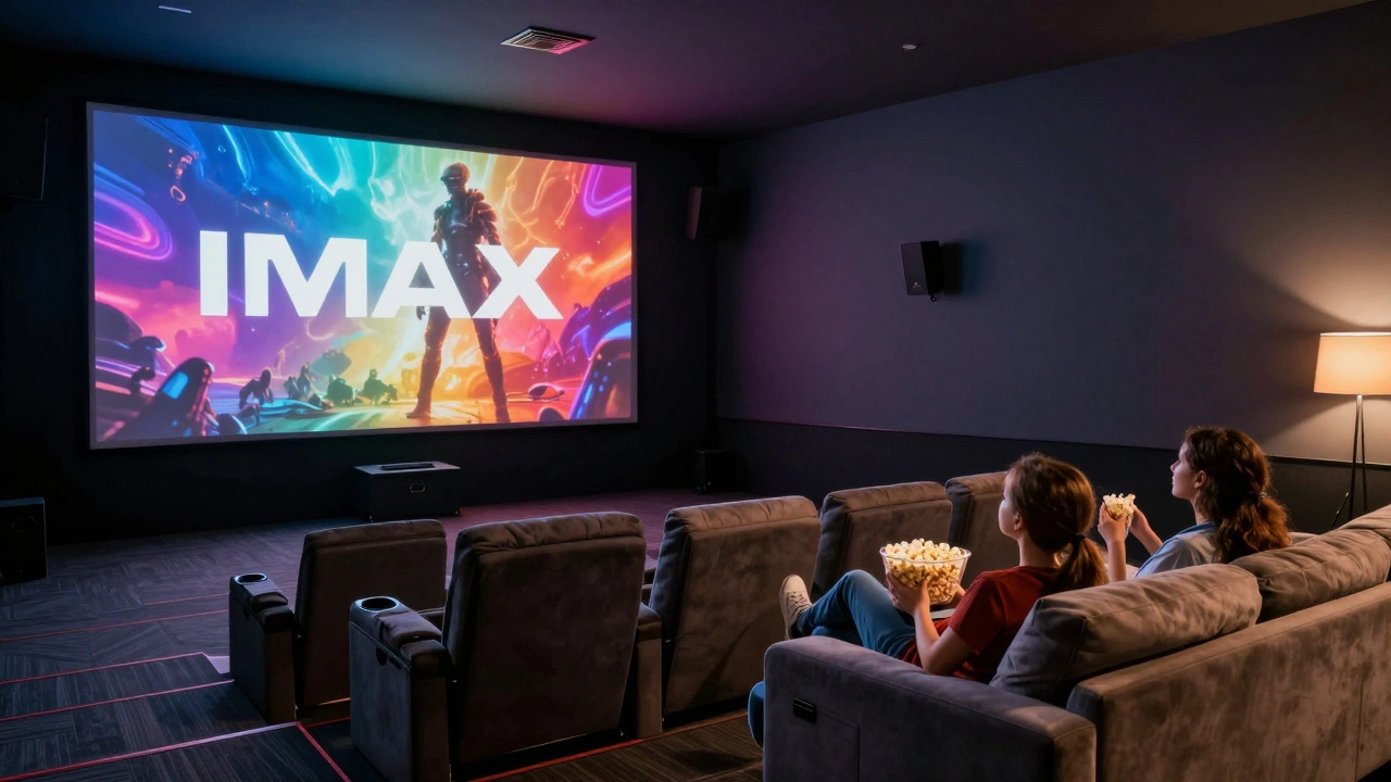 Comparison between luxury IMAX cinema and home streaming