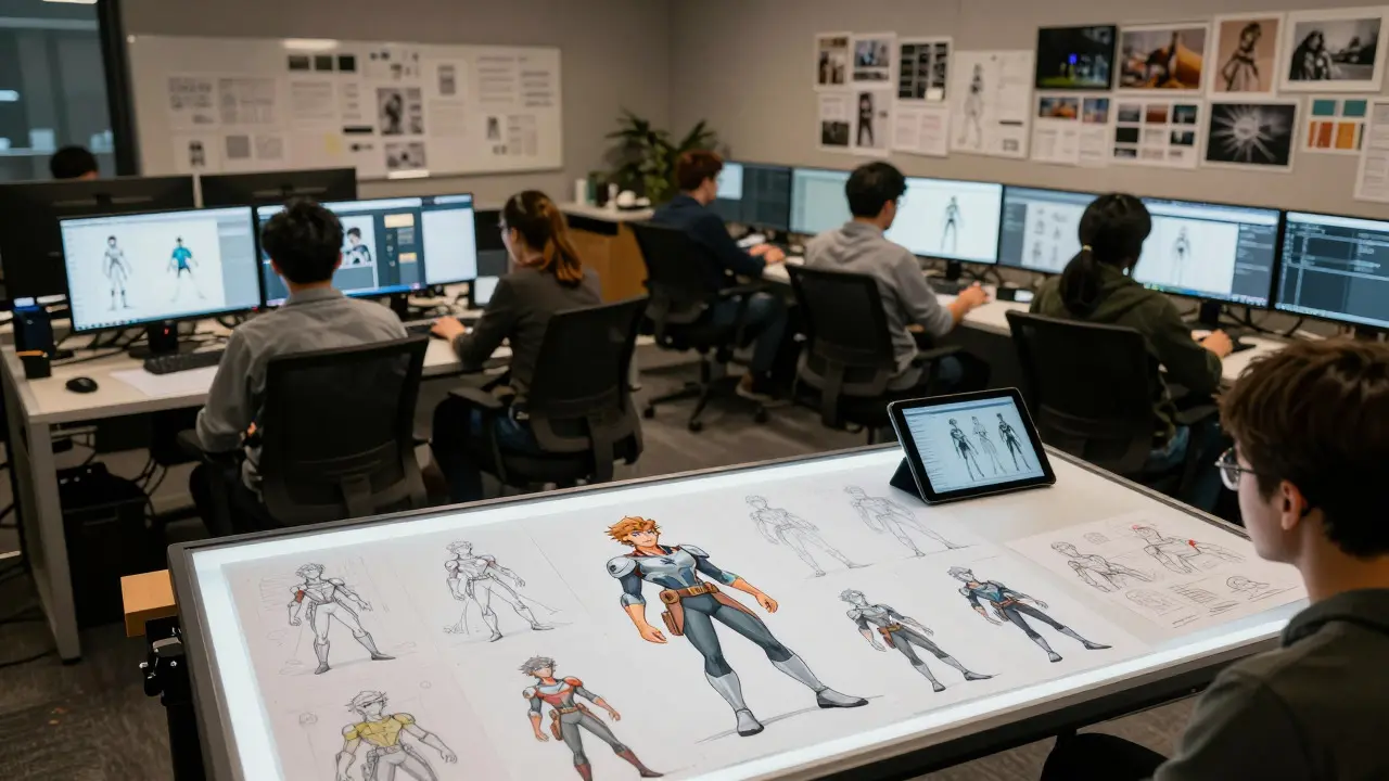 Animation Pipeline Overview: From Story Reels to Final Render