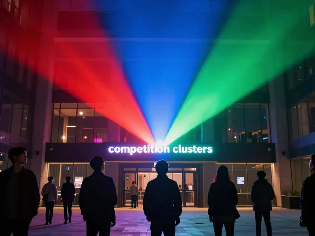 Competition Clusters: How Wide Releases Split Box Office and Screens