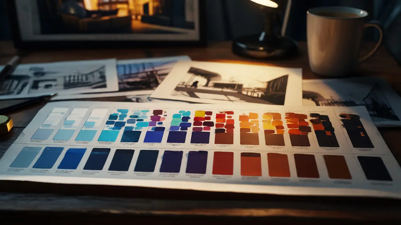 Color Script Development: Mapping Visual Beats Across a Film